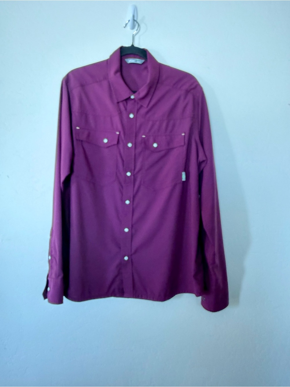 Stio Men's Eddy Shirt in Plum